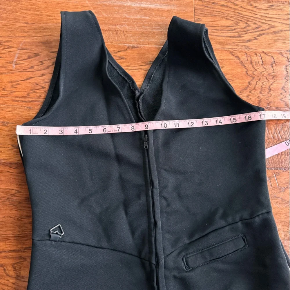 Vintage Obermeyer Black Wool Blend‎ Stirrup Jumpsuit - Picture 12 of 15